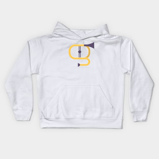 G for Guru Kids Hoodie by whizzerdee